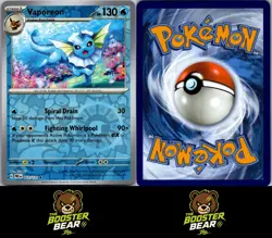 Vaporeon 022/131 Holo R Prismatic Evolutions Pokemon NM/M - Image 3