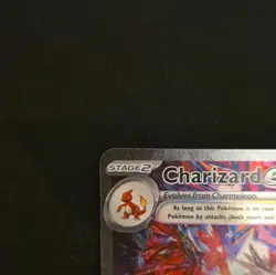 Pokemon TCG Charizard ex 234/091 SV: Paldean Fates SIR Holo Full Art Eng - Image 2