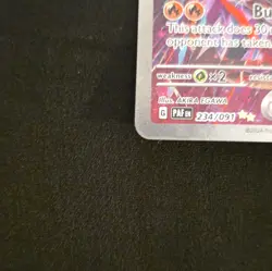 Pokemon TCG Charizard ex 234/091 SV: Paldean Fates SIR Holo Full Art Eng - Image 5