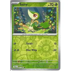 Snivy - Reverse Holo : SV-10.5 Black Bolt - Pokemon TCG - 001/086 - Image 1