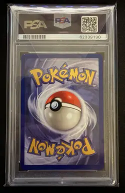 2000 Pokemon Team Rocket 1st Ed. Dark Blastoise NON-HOLO #20 PSA 9 MINT - Image 2