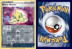 DRONE ROTOM 151/185 UNCOMMON VIVID VOLTAGE POKEMON REVERSE HOLO NEAR MINT - Image 3