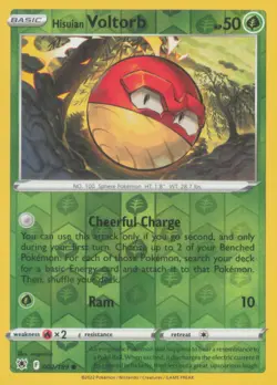 HISUIAN VOLTORB 002/189 COMMON ASTRAL RADIANCE POKEMON REVERSE HOLO NEAR MINT - Image 1