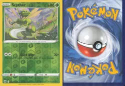 SCYTHER 005/189 COMMON ASTRAL RADIANCE POKEMON REVERSE HOLO NEAR MINT - Image 3