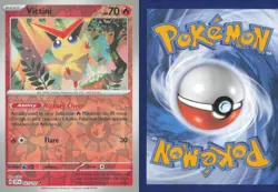 VICTINI 021/191 UNCOMMON SURGING SPARKS POKEMON REVERSE HOLO NEAR MINT - Image 3