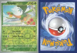 TROPIUS 007/193 COMMON PALDEA EVOLVED POKEMON REVERSE HOLO NEAR MINT - Image 3