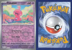 TINKATINK 101/193 COMMON PALDEA EVOLVED POKEMON REVERSE HOLO NEAR MINT - Image 3