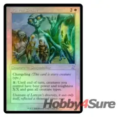 Foil Mirror Entity M/NM Magic: The Gathering MTG Time Spiral Remastered - Image 1