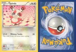 SPINDA 115/149 COMMON BOUNDARIES CROSSED POKEMON NEAR MINT - Image 3