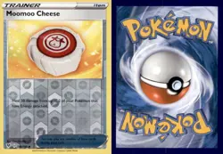 MOOMOO CHEESE 156/185 UNCOMMON VIVID VOLTAGE POKEMON REVERSE HOLO NEAR MINT - Image 3