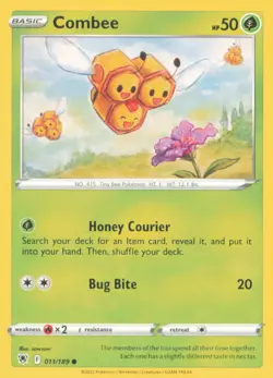 COMBEE 011/189 COMMON ASTRAL RADIANCE POKEMON NEAR MINT - Image 1