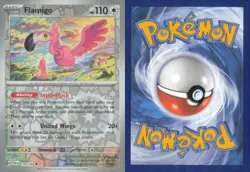 FLAMIGO 170/193 UNCOMMON PALDEA EVOLVED POKEMON REVERSE HOLO NEAR MINT - Image 3