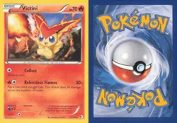 VICTINI 23/149 RARE BOUNDARIES CROSSED POKEMON NEAR MINT - Image 3