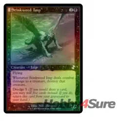 Foil Stinkweed Imp M/NM Magic: The Gathering MTG Time Spiral Remastered - Image 1
