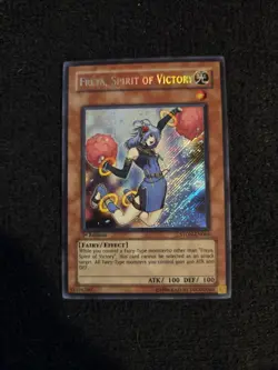 Yu-Gi-Oh! TCG Freya, Spirit of Victory STON-EN064 1st Edition Secret Rare - Image 1