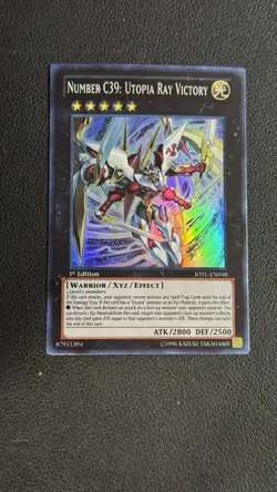 Number C39:Utopia Ray Victory - JOTL-EN048 - Super Rare 1st Ed Yugioh - NM - Image 1