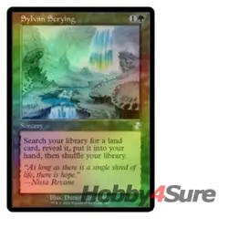 Foil Sylvan Scrying M/NM Magic: The Gathering MTG Time Spiral Remastered - Image 1
