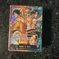 ONE PIECE ENGLISH TCG: (ST-30) Starter Deck EX: Luffy & Ace BRICK ONLY SEALED - Image 1