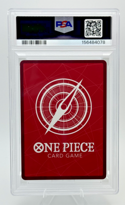 2025 ONE PIECE ST21-EX GEAR 5 #001 MONKEY D. LUFFY BLACK & WHITE ALT ART PSA 10 - Image 2