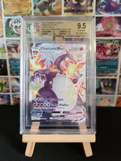 Pokemon Cards Charizard Vmax SV107 - Shining Fates - BGS 9.5 Gem Mint - Image 1