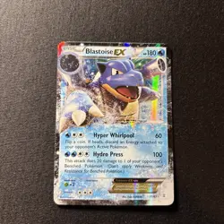 Blastoise EX - 17/83 - Pokemon Generations XY Ultra Rare Card NM - Image 1