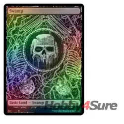 Foil Swamp (241) M/NM Magic: The Gathering MTG Secret Lair - Image 1