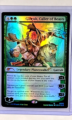 2022 MTG Magic the Gathering Secret Lair Foil #9995 Garruk Caller of Beasts LP - Image 1