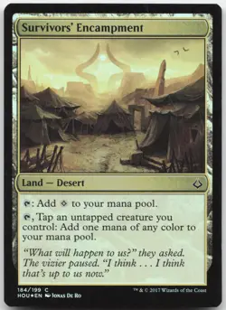 Survivors' Encampment - Hour of Devastation - Foil - Magic: The Gathering - Image 1