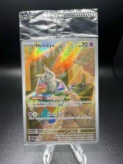 Mimikyu 075 Pokemon Scarlet & Violet Promo Sealed - Image 1