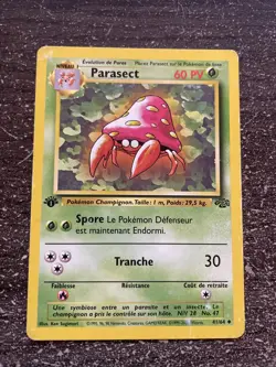 PARASECT UNCO - POKEMON 41/64 JUNGLE EDITION 1 FR - Image 1