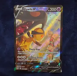 Mawile V TG17/TG30 Holo V Rare Silver Tempest Trainer Gallery Pokemon Near Mint - Image 1
