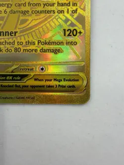 Nintendo Pokemon TCG Mega Greninja EX 122/086 English Secret Rare Holo Full Art - Image 4