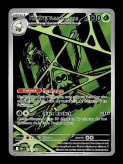 Carte Pokemon Filentrappe de la Team Rocket 187/182 Rivalites Destinees FR - Image 1