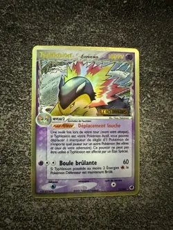 TYPHLOSION REVERSE - POKEMON 12/101 EX ILE DES DRAGONS FR - Image 1
