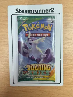 Pokemon XY Roaring Skies Sealed & Sleeved Booster Pack - Mega Latios - Image 1