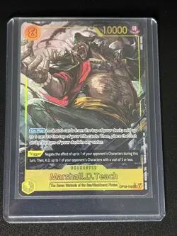 Marshall.D.Teach SEC Alt Art One Piece The Time of Battle OP16-119 Secret Rare - Image 3