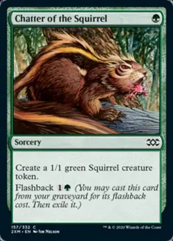Chatter of the Squirrel - Near Mint MTG Double Masters - Image 1