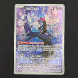 Pokemon TCG Card Munkidori 072/064 Shrouded Fable Illustration Rare - NM - Image 1