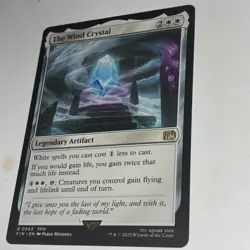 MTG The Wind Crystal English Final Fantasy FIN NM R0043 Magic Card Nice - Image 3