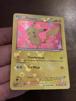 Pikachu RC7/RC25 Legendary Treasures: Radiant Collection Holo Clean Card - Image 4