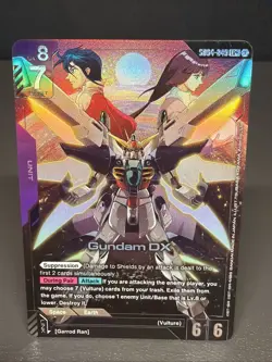 Gundam Card Game Phantom Aria Gundam DX GD04-049 LR+ Alternate Alt Art NM - Image 1