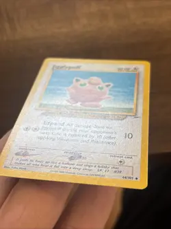 Jigglypuff 44/105 Neo Destiny Unlimited Uncommon Pokemon Card Yuka Morii LP - Image 2