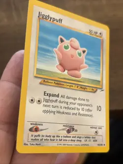 Jigglypuff 44/105 Neo Destiny Unlimited Uncommon Pokemon Card Yuka Morii LP - Image 3