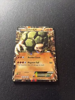 Golem EX 46/83 Ultra Rare Generations Pokemon Card - Image 2
