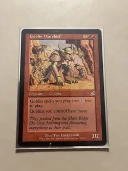 Goblin Warchief Scourge MINT!! Regular - Image 1