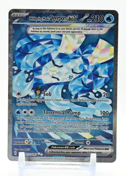 Pokemon TCG- WELLSPRING MASK OGERPON EX #213/167 SIR Twilight Masquerade English - Image 1