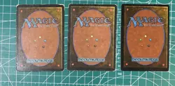 4x Demonic Tutor Revised (3ED) Rare Regular ENG 2 x LP and 2 x MP - Image 2