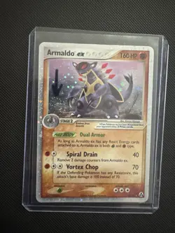 Armaldo ex 84/92 Legend Maker Holo Swirl Pokemon - Image 1