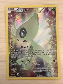 Pokemon TCG Celebi XY111 XY Holo Black Star Promo - Image 1