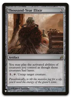 Thousand-Year Elixir #263/301 (NM) List Reprints LIST LIST Magic MTG - Image 1